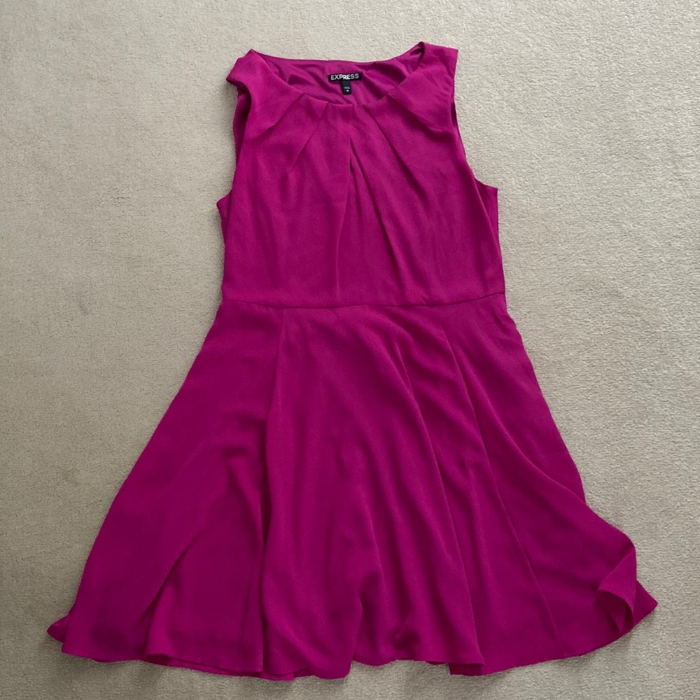Pink Chiffon Express Dress